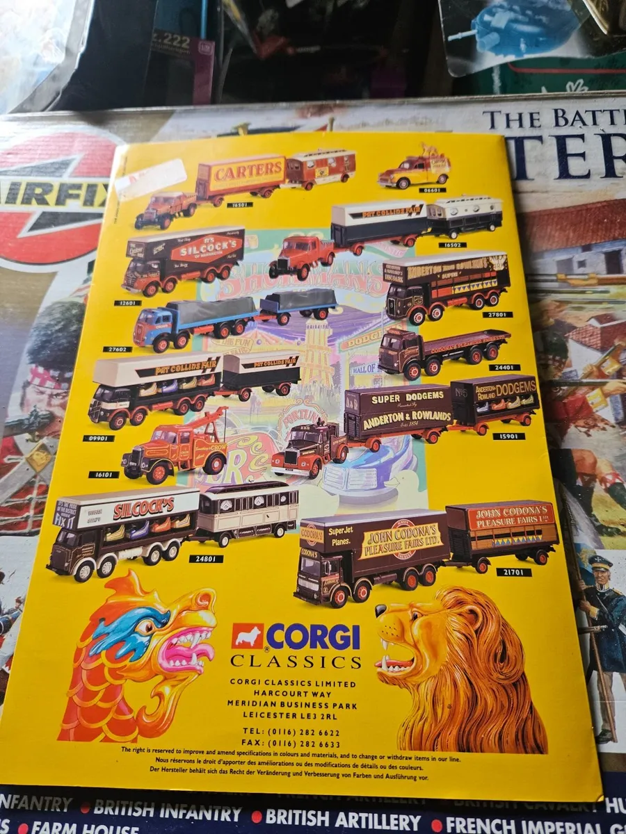 Corgi Circus Fair Ground Showmans Range Booklet - Image 2
