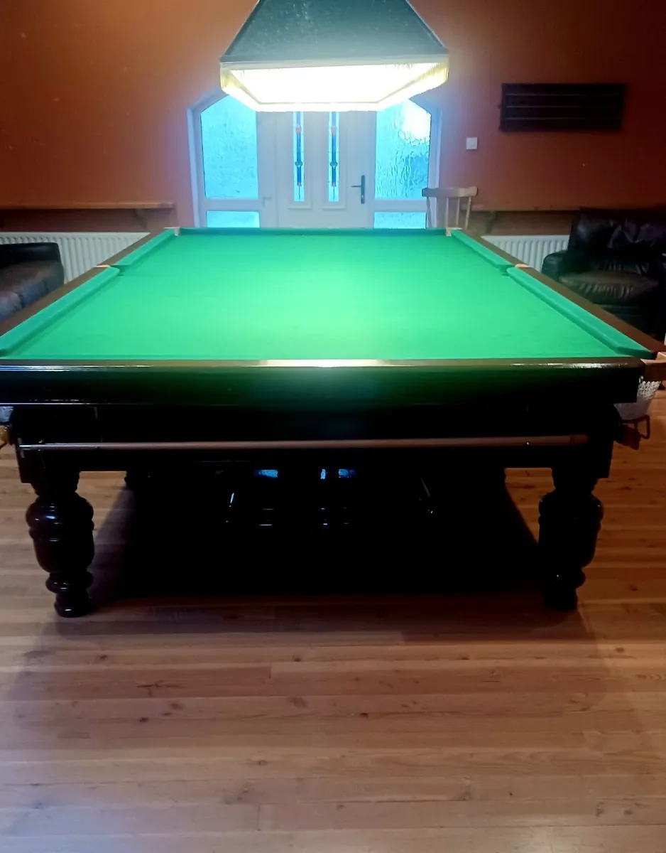 Full Size Snooker Table (12ft by 6) - Image 1