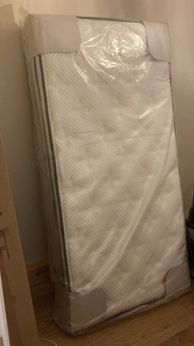 Single bed & mattress - NEW STILL IN PACKAGING - Image 1