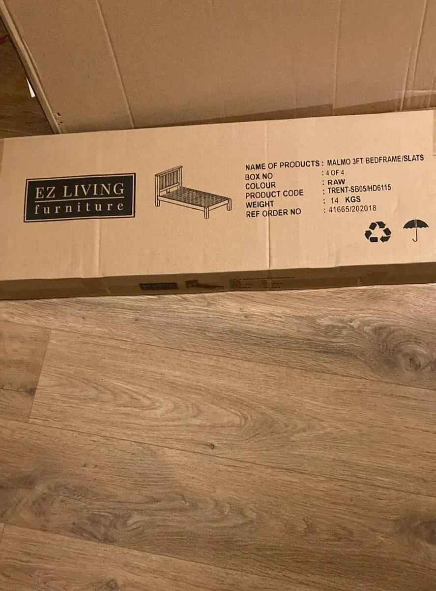 Single bed & mattress - NEW STILL IN PACKAGING - Image 3