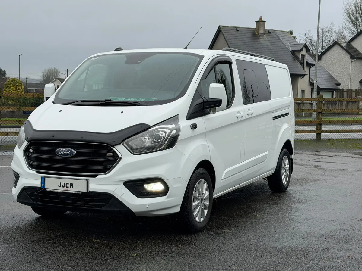 AUTOMATIC CREW CAB FORD TRANSIT CUSTOM - Image 3