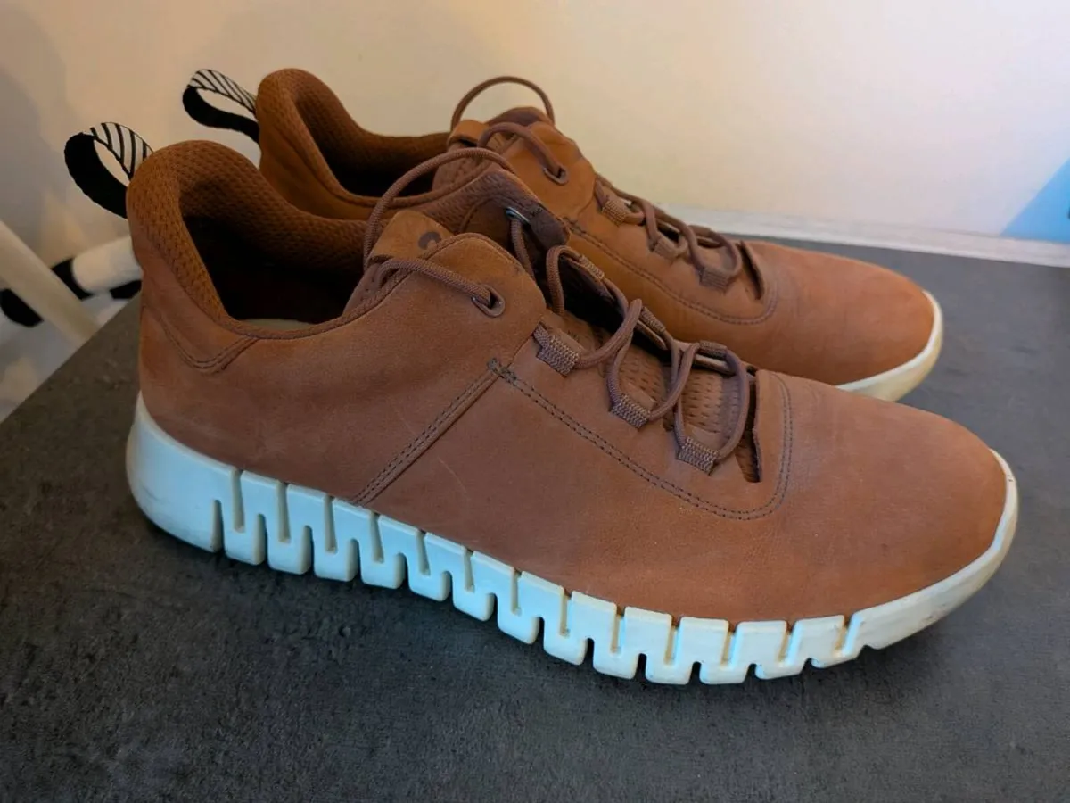 ECCO Gruuv Leather Men Size 43, UK 9.5, 28.5 cm - Image 1