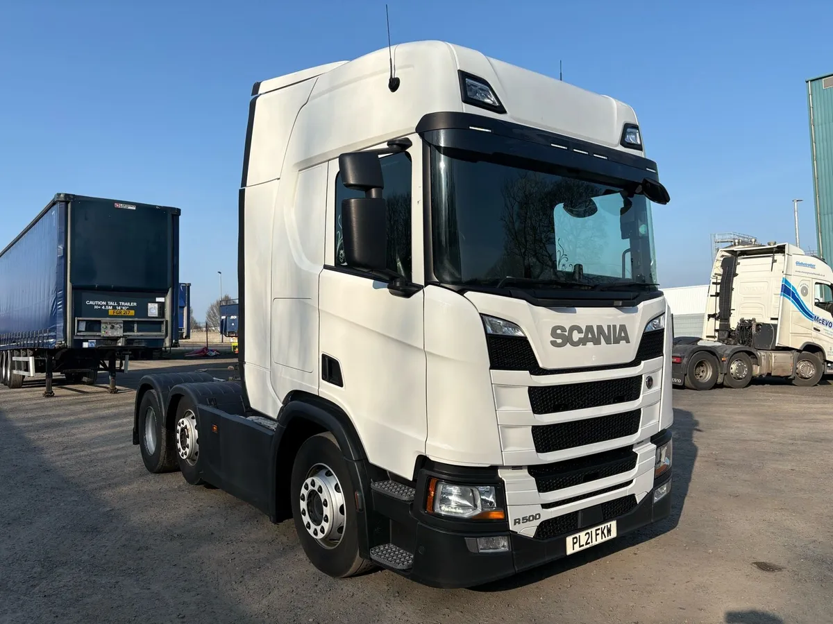 2021 Scania R500 Highline 6x2 Tractor Unit - Image 1