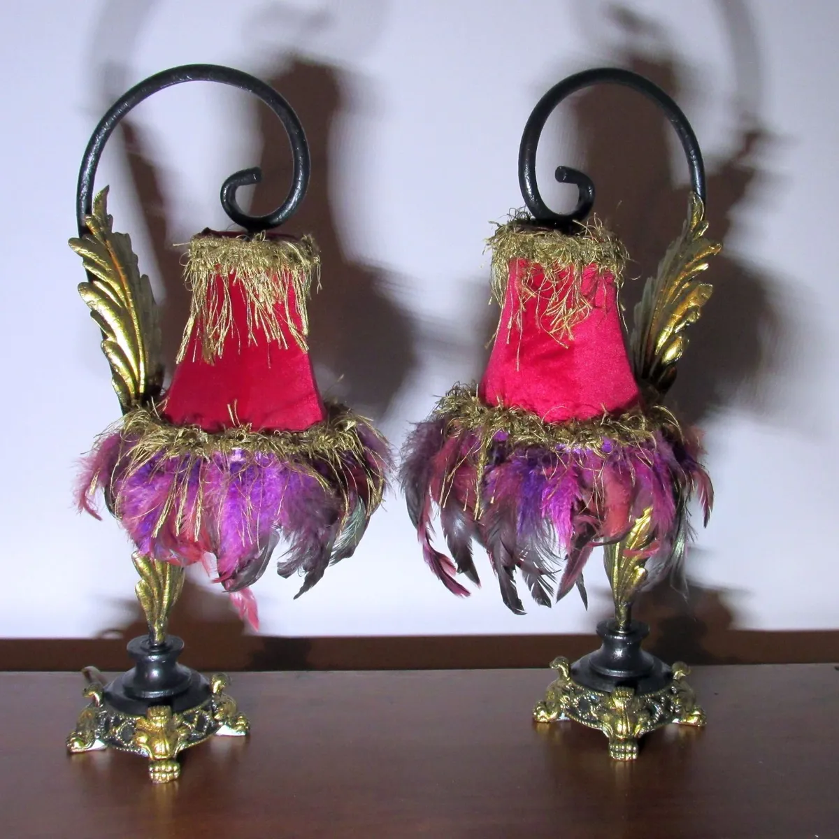 Dramatic Vintage Table Lamps Statement Lightning - Image 2