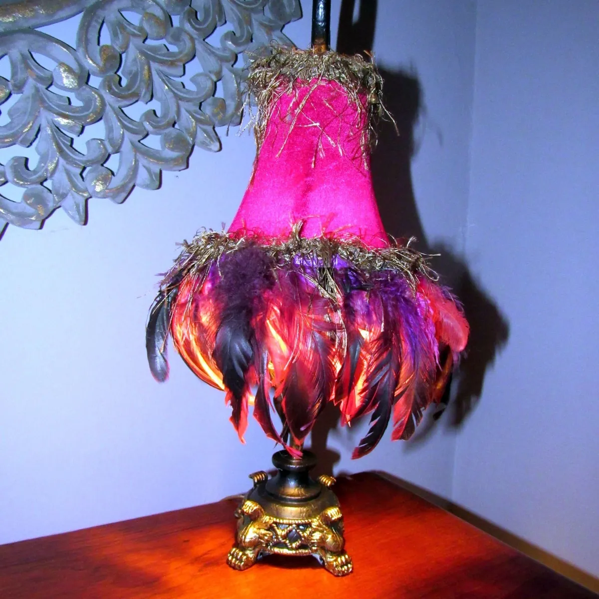 Dramatic Vintage Table Lamps Statement Lightning - Image 3