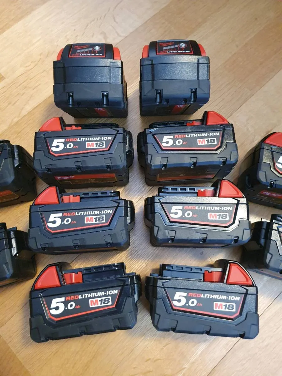 Milwaukee M18B5 5.0Ah Batteries - Image 2