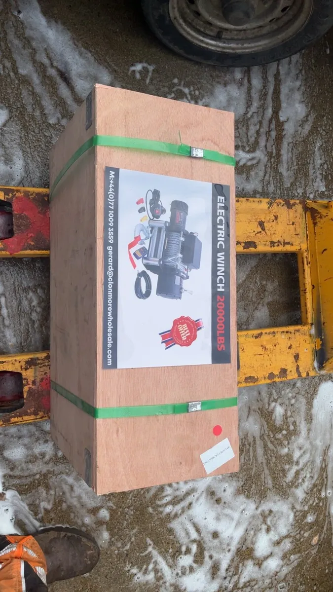 Unused 10 Ton Electric Winch - Image 1