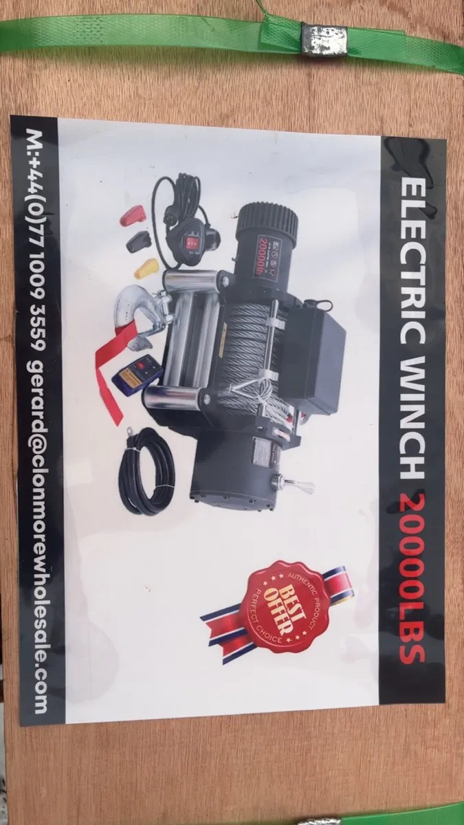 Unused 10 Ton Electric Winch - Image 2