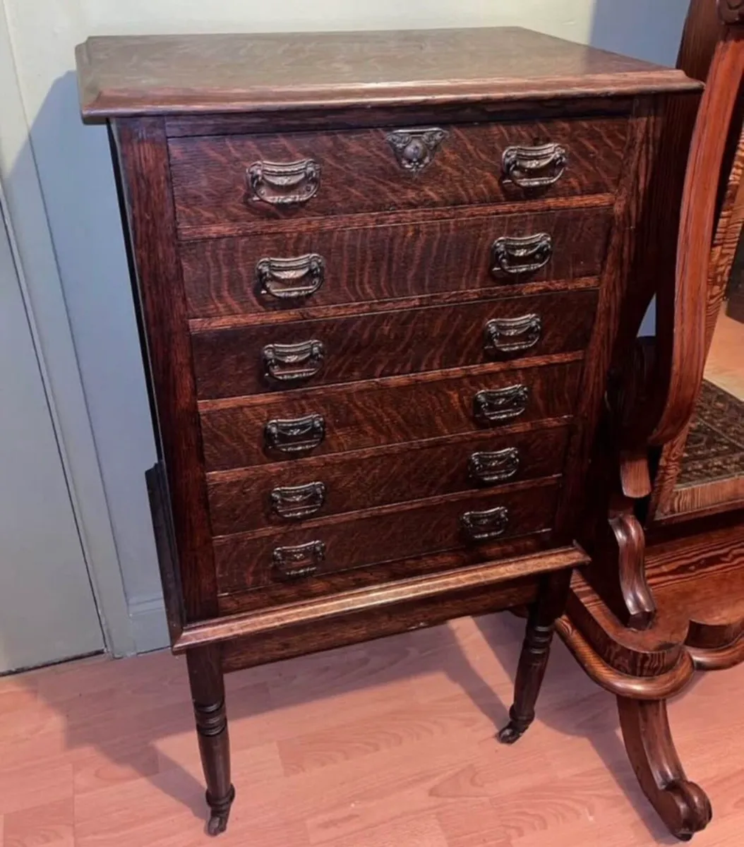Antique Chest of Drawers - Image 1