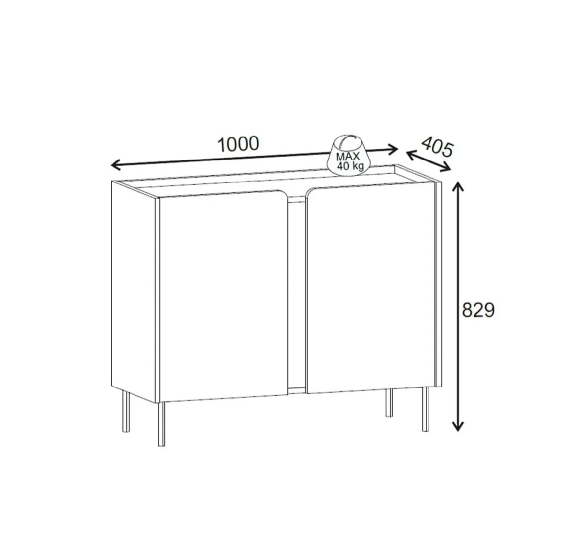 Console table brand new - Image 3