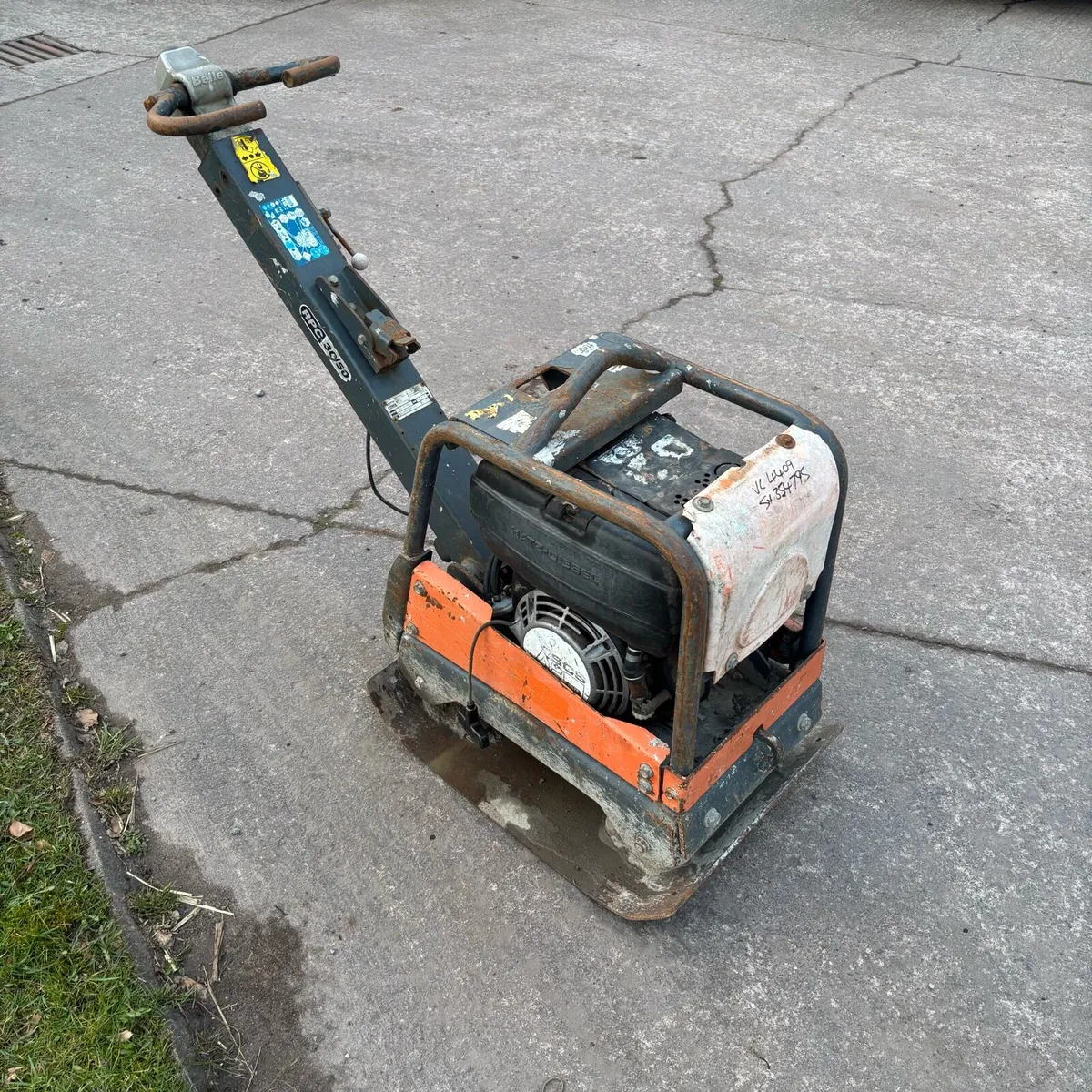 Belle Diesel Whacker plate - Image 2