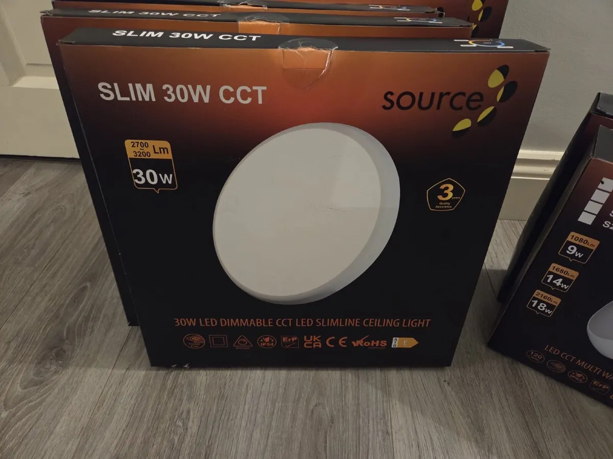 Ceiling Lights - Brand New - Image 1