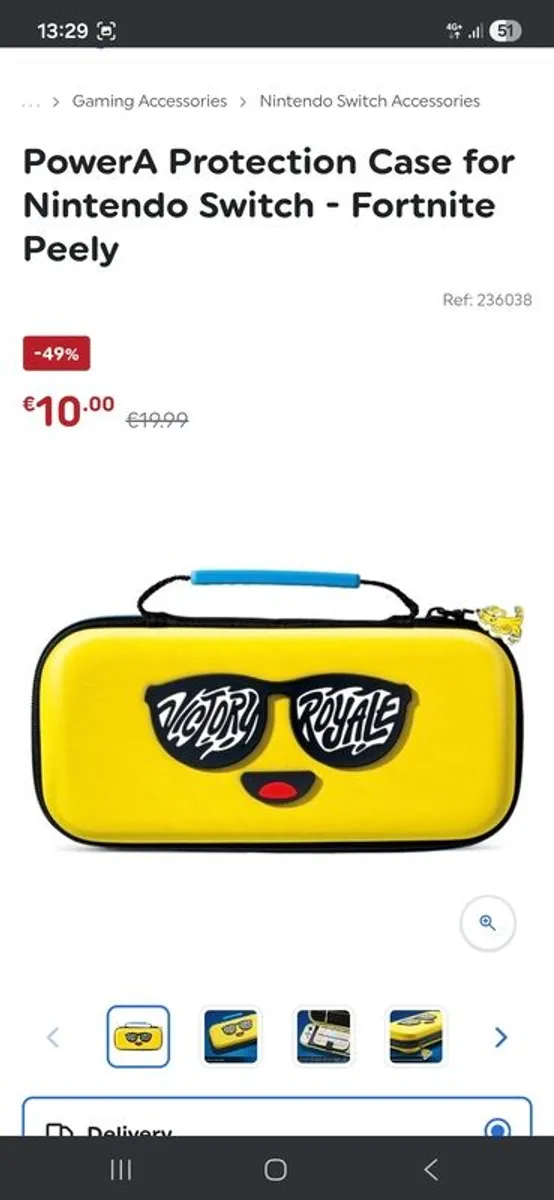 Nintendo Switch Games + Case - Image 4