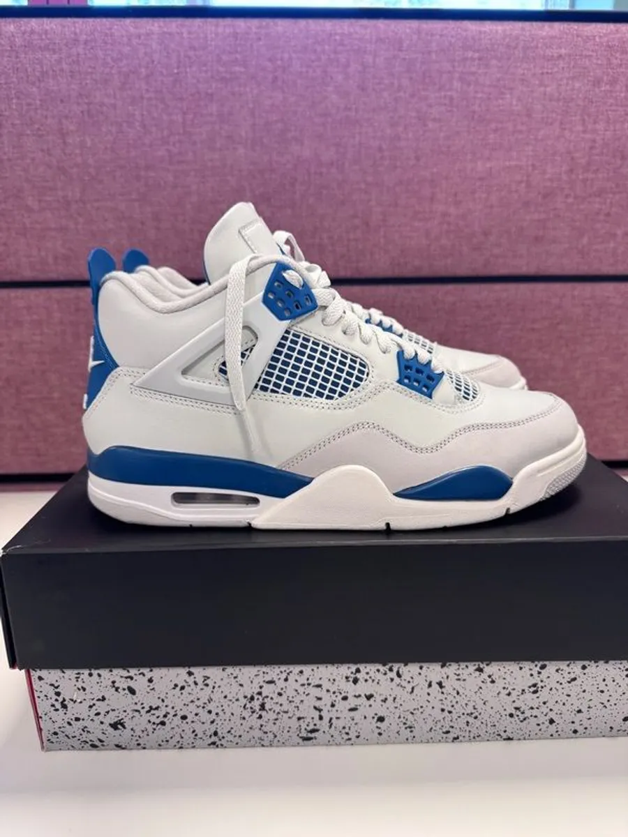 Air Jordan 4 Retro "Industrial Blue" Mens UK Size 8 - Image 3