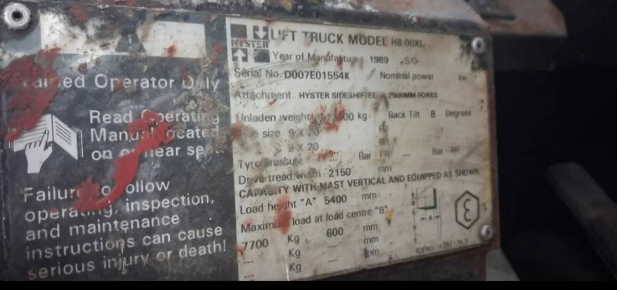 Hyster forklift - Image 4