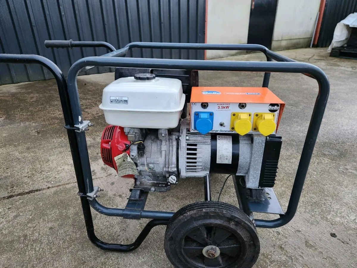 Honda/Belle 4kva Generator - Image 1