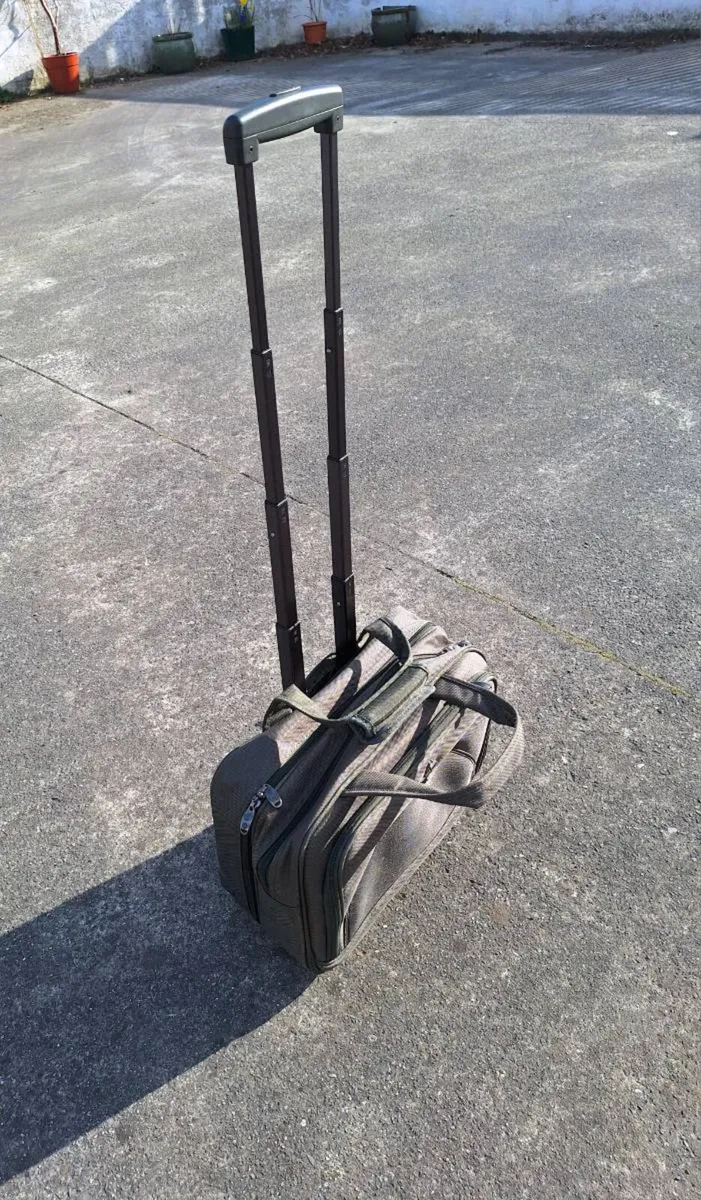 Vintage Atlantic travel bag trolley - Image 1