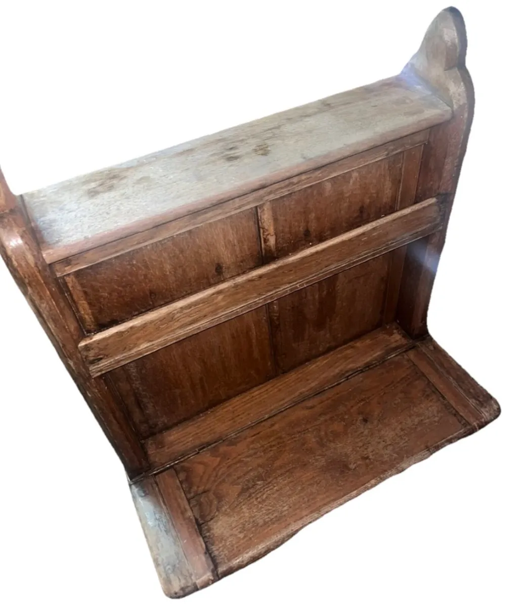 Antique Church kneeler - Image 2