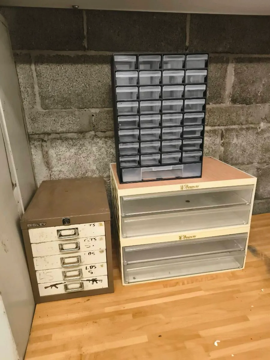 Workshop organiser drawers