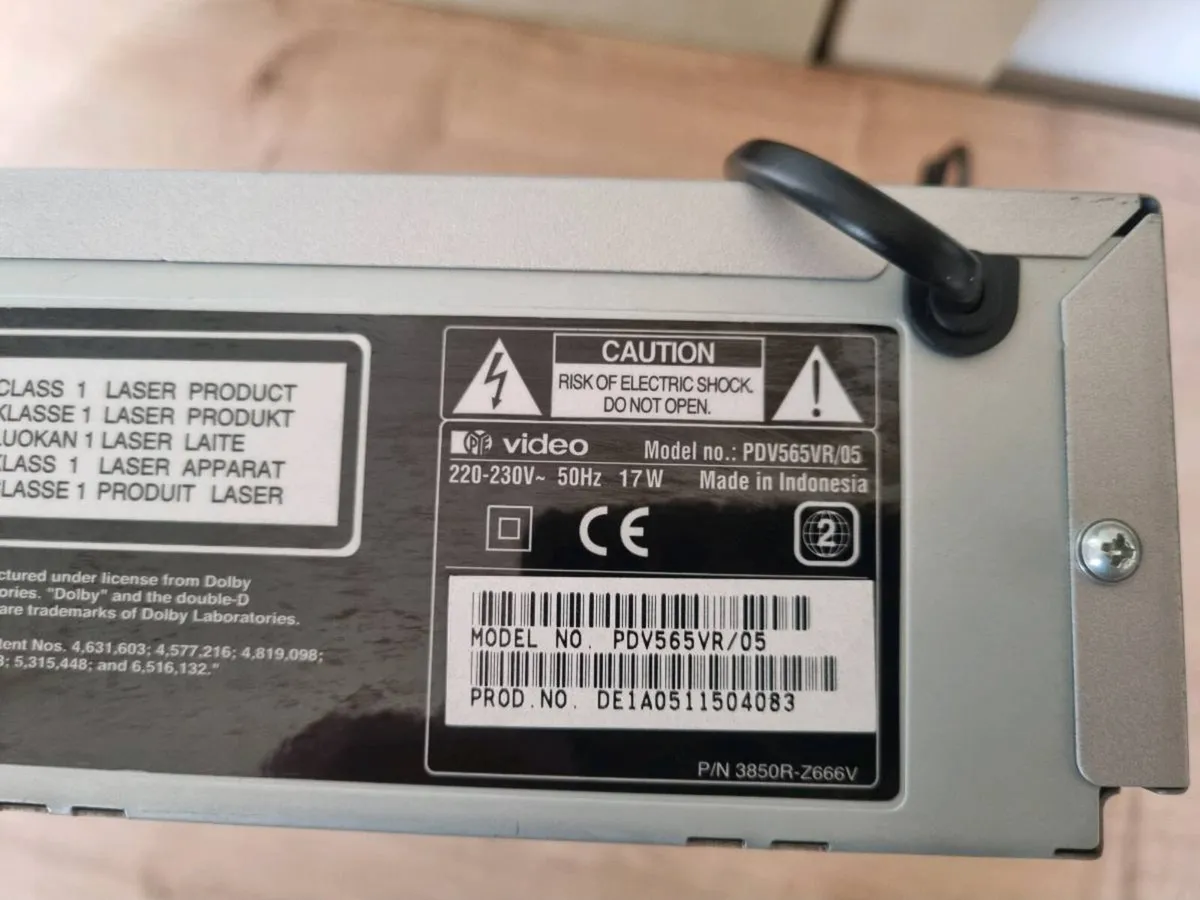 PYE PDV560VR DVD DVD Player / VHS Recorder Combi - Image 4