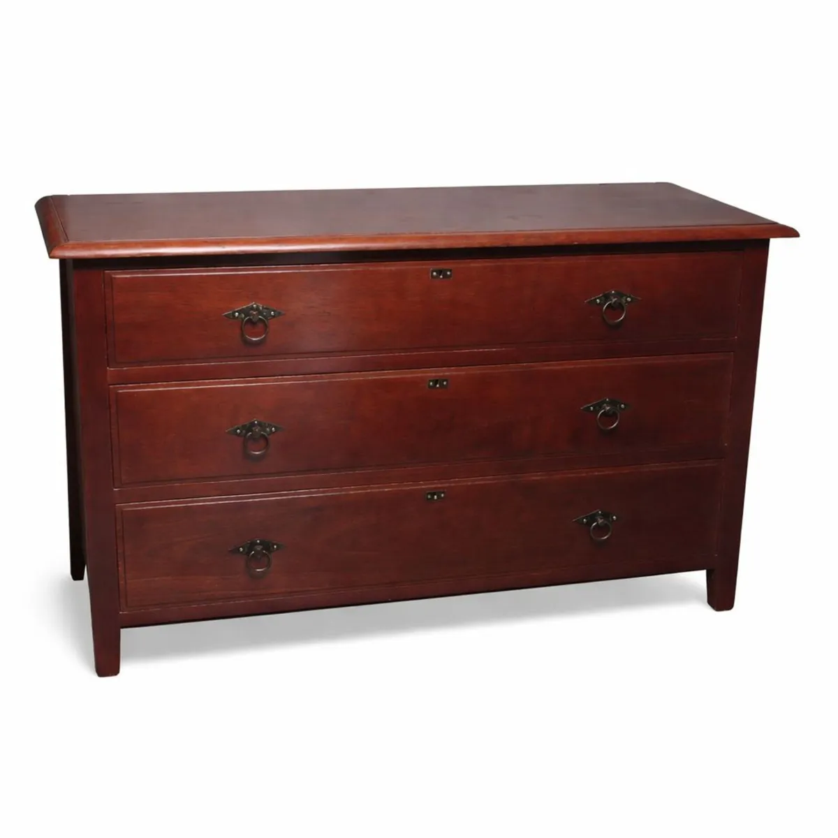 Bed Headboard & Footboard with Matching  Dresser - Image 1