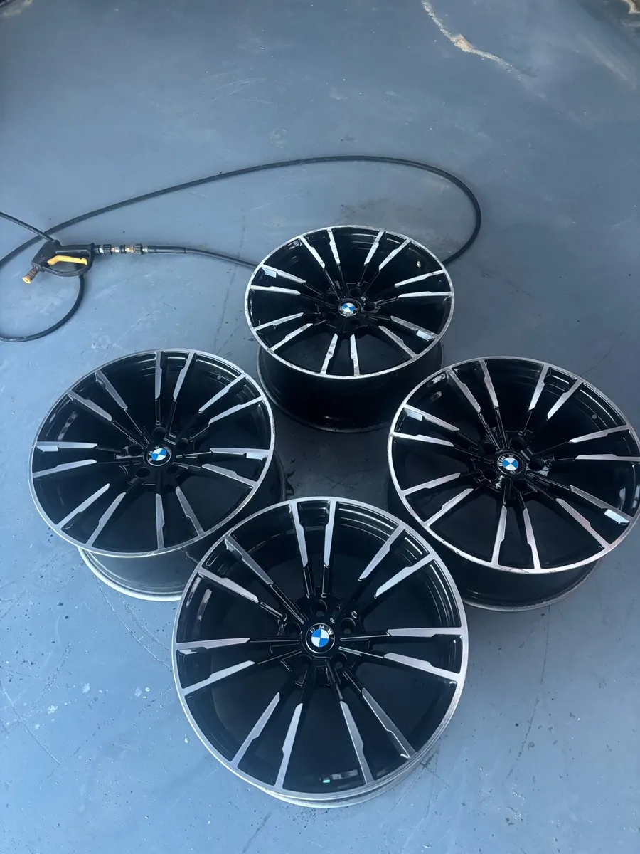20 inch staggered bmw wheels g30 m5 reps - Image 1