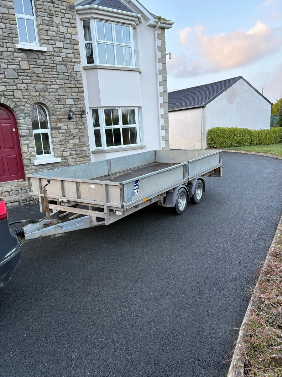 Ifor Williams dropside trailer 14ft - Image 2