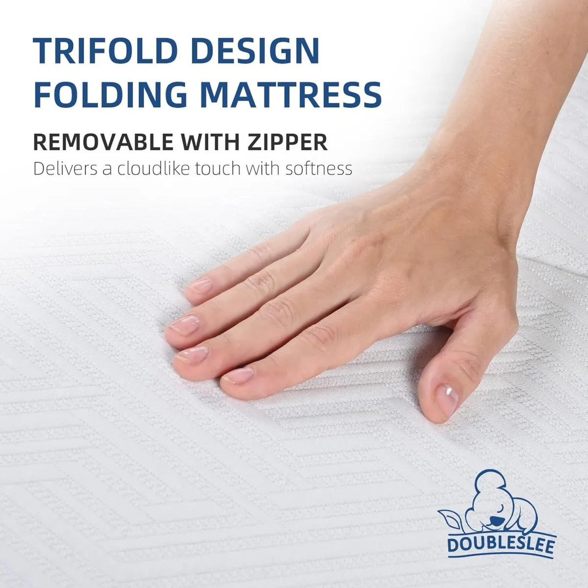 Folding Small Double Mattresses 4ft 6 Inch - Image 3