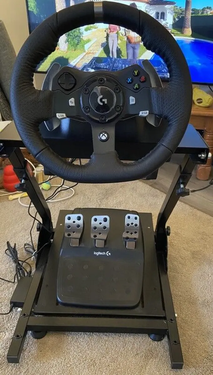 Logitech G920 Steering Wheel-Like New + Free Stand - Image 3