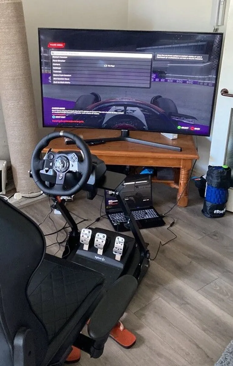 Logitech G920 Steering Wheel-Like New + Free Stand - Image 4