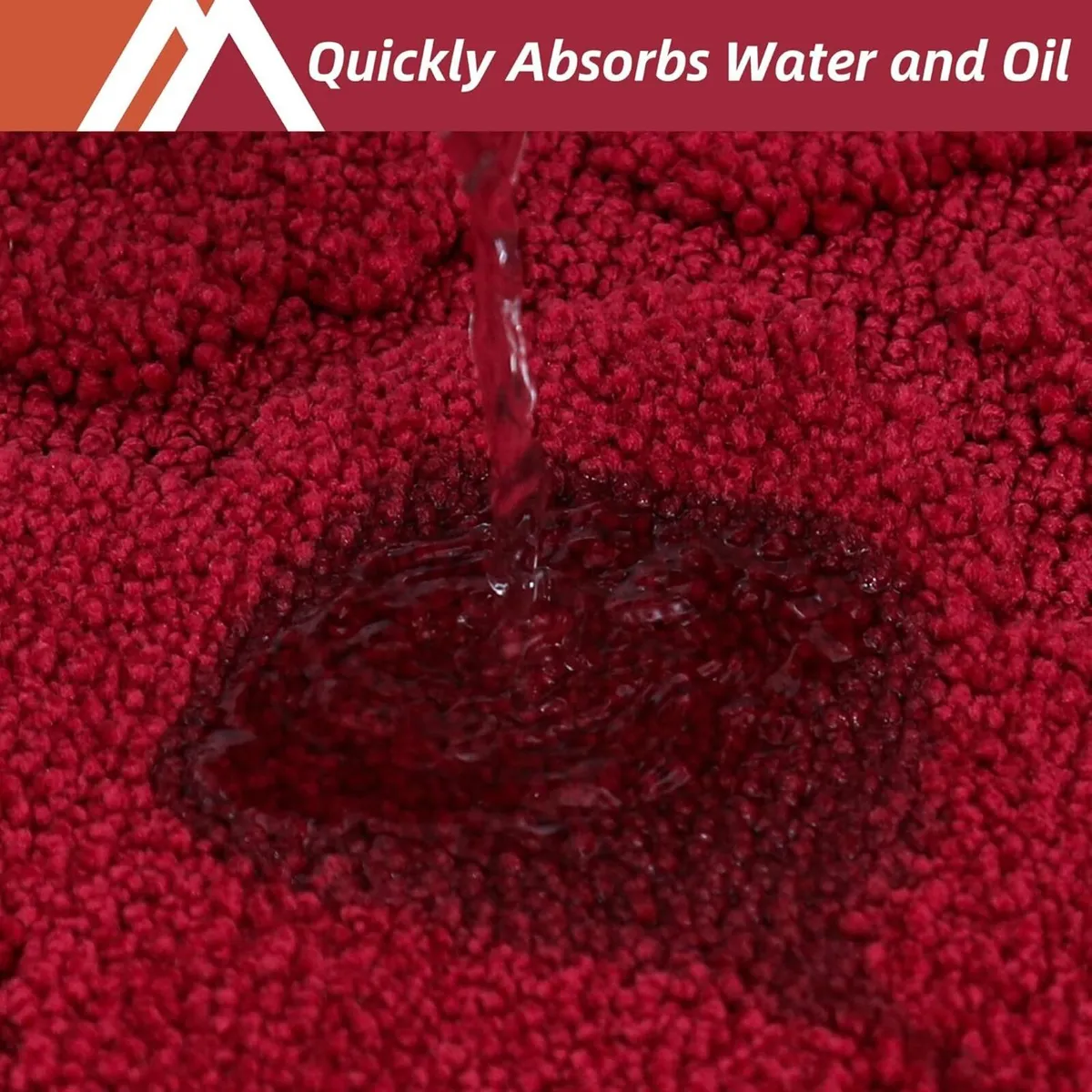 COSY HOMMER Nonslip Kitchen Rug Set 2 Pack - Image 4