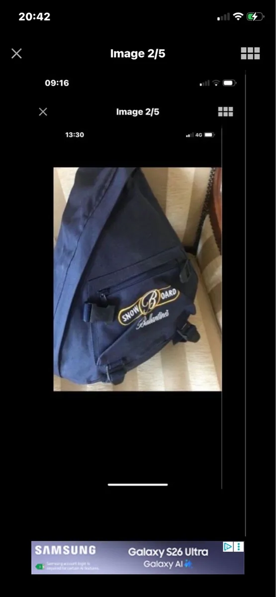 NEW-Snowboard Shoulder Bag - Image 2
