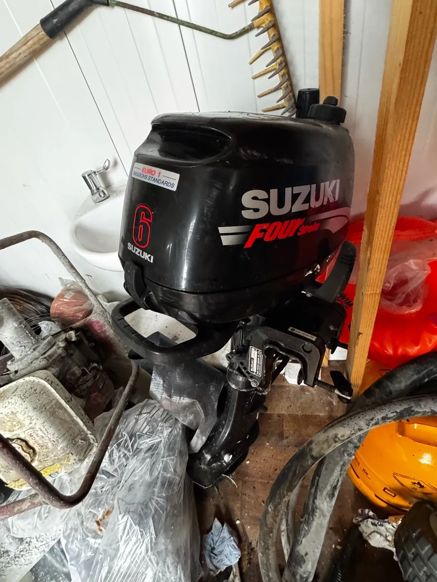 Suzuki 6HP Outboard Engine - Image 1