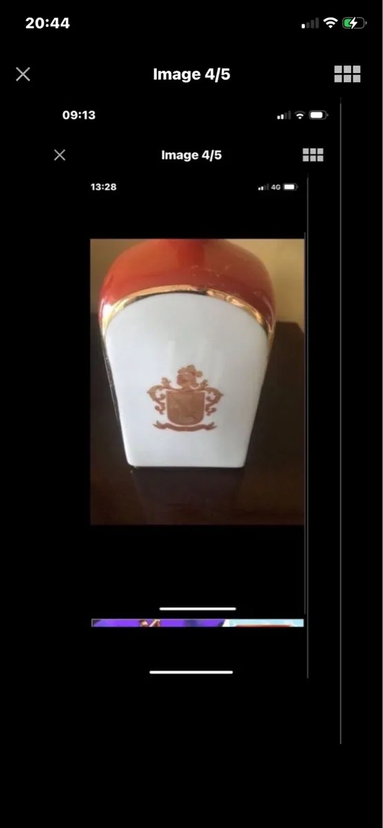 Very Rare Carlos 1 Ceramic Decanter - Image 4