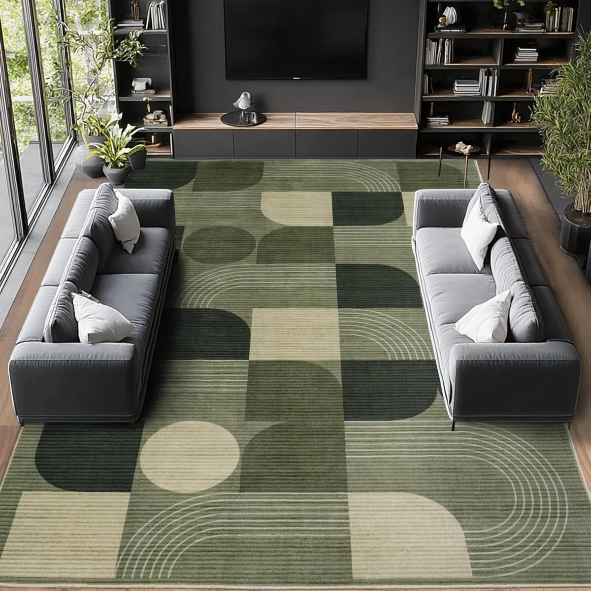 Luxury Large Area Rugs for Living Room Modern - Image 2