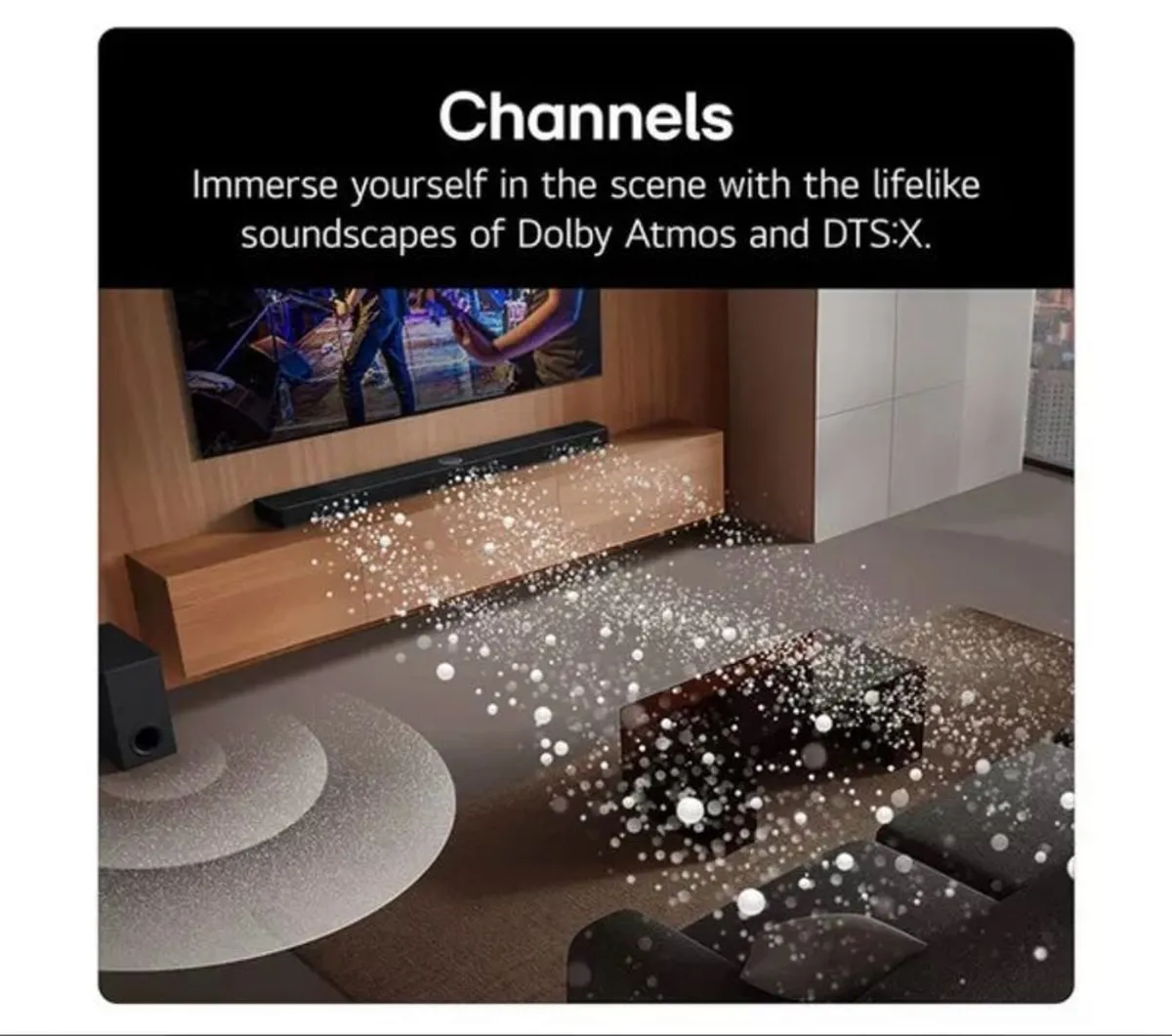 LG US10TY Soundbar (ideal for G series OLED tv) Brand New - Image 4