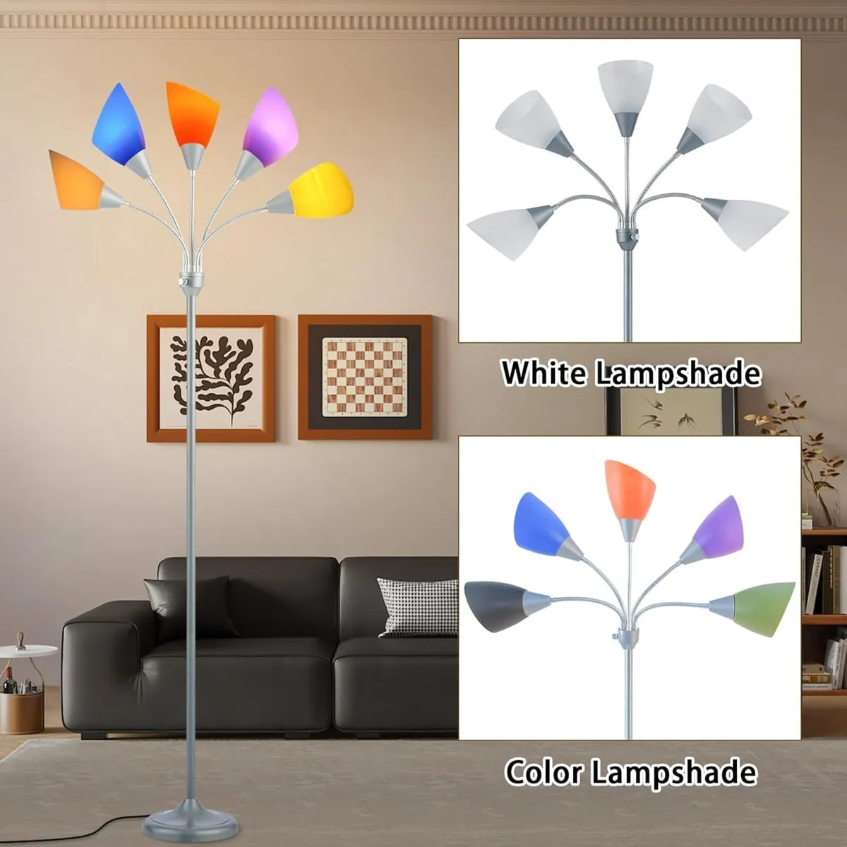 Medusa Floor Lamp Multi Head 5 Light Lamps for - Image 3