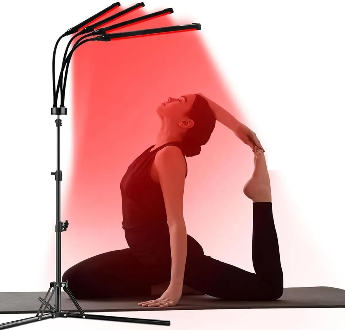 4 Heads Floor lamp with 420 LEDs 6 Timer and 11 - Image 1