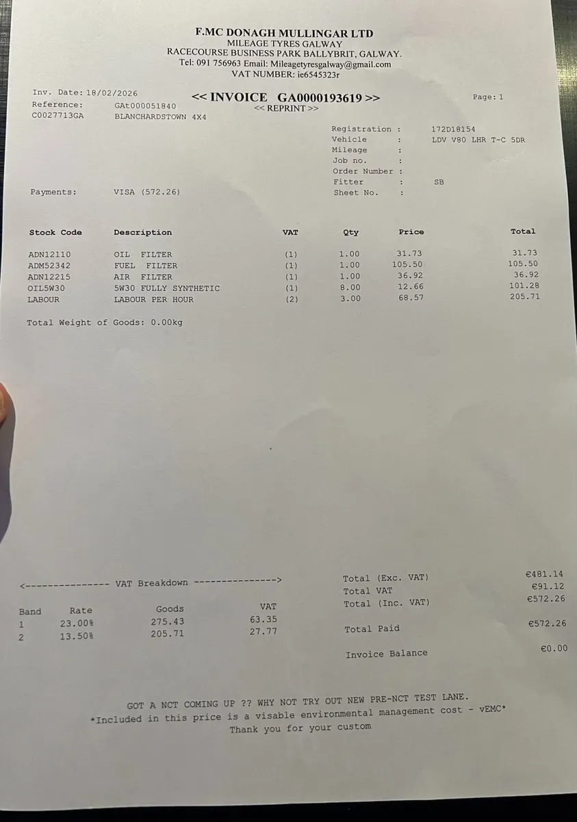 LDV V80 2.5 Diesel LHR T-C 5DR – Only 67,000 km - Image 4