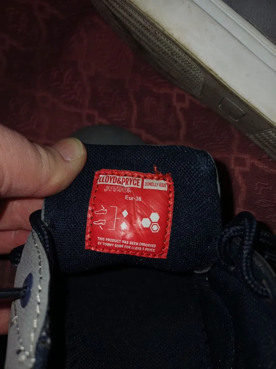 Boys dress shoes(grey) - Image 2