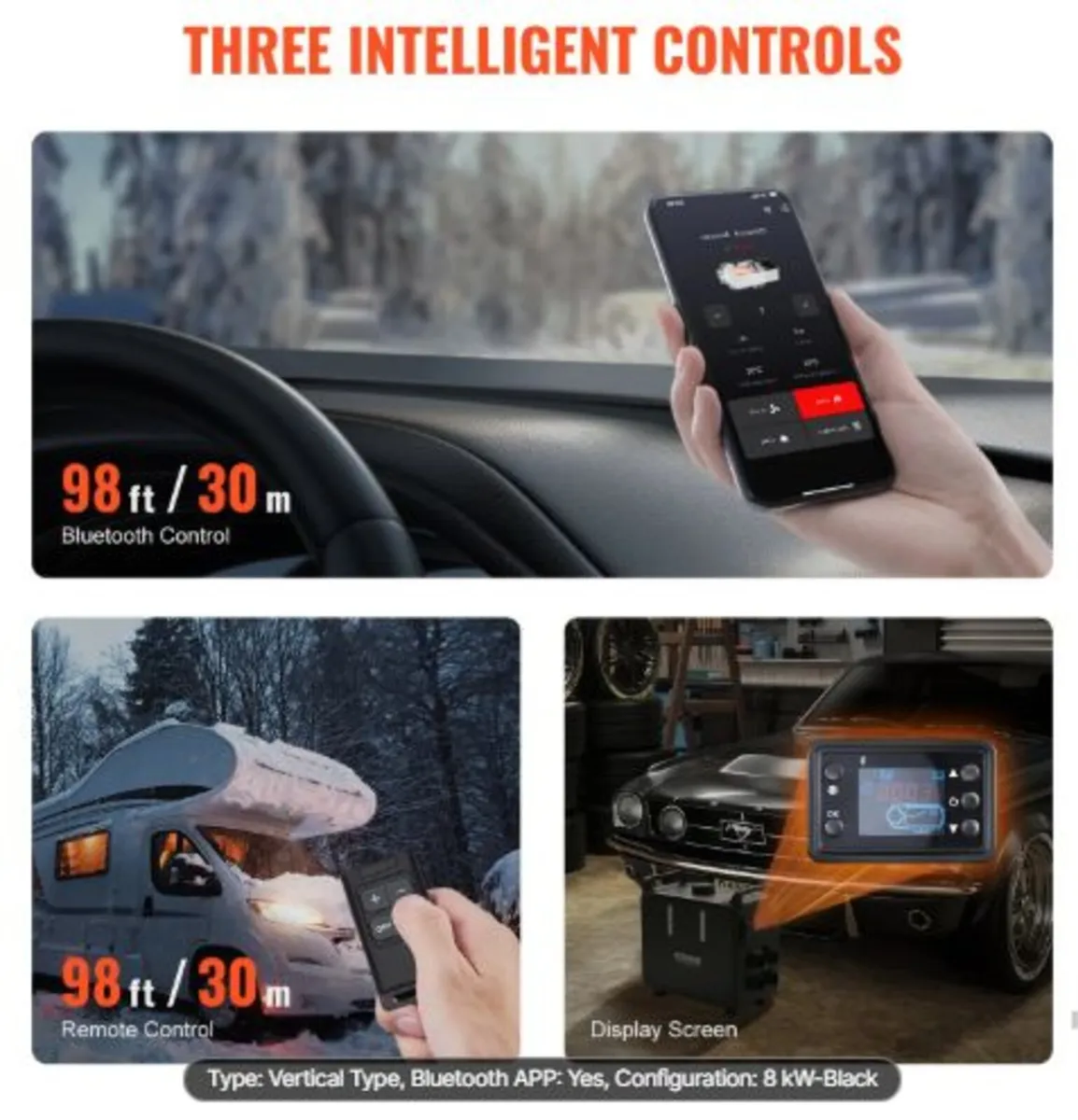 5-8KW Diesel Heater, 12V/24V All in One Diesel - Image 4