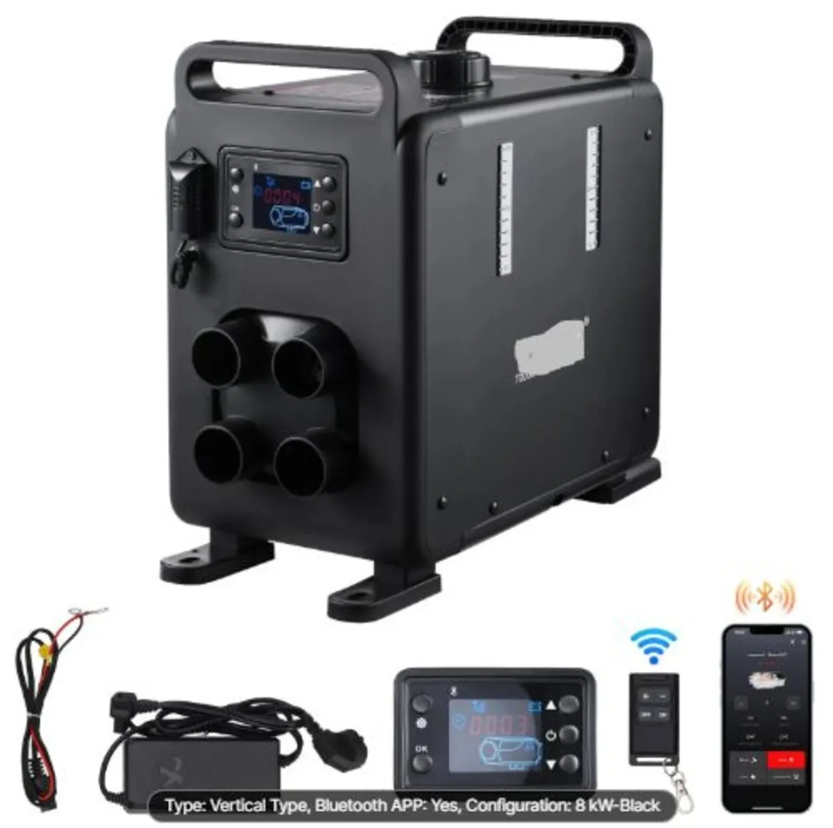 5-8KW Diesel Heater, 12V/24V All in One Diesel - Image 1