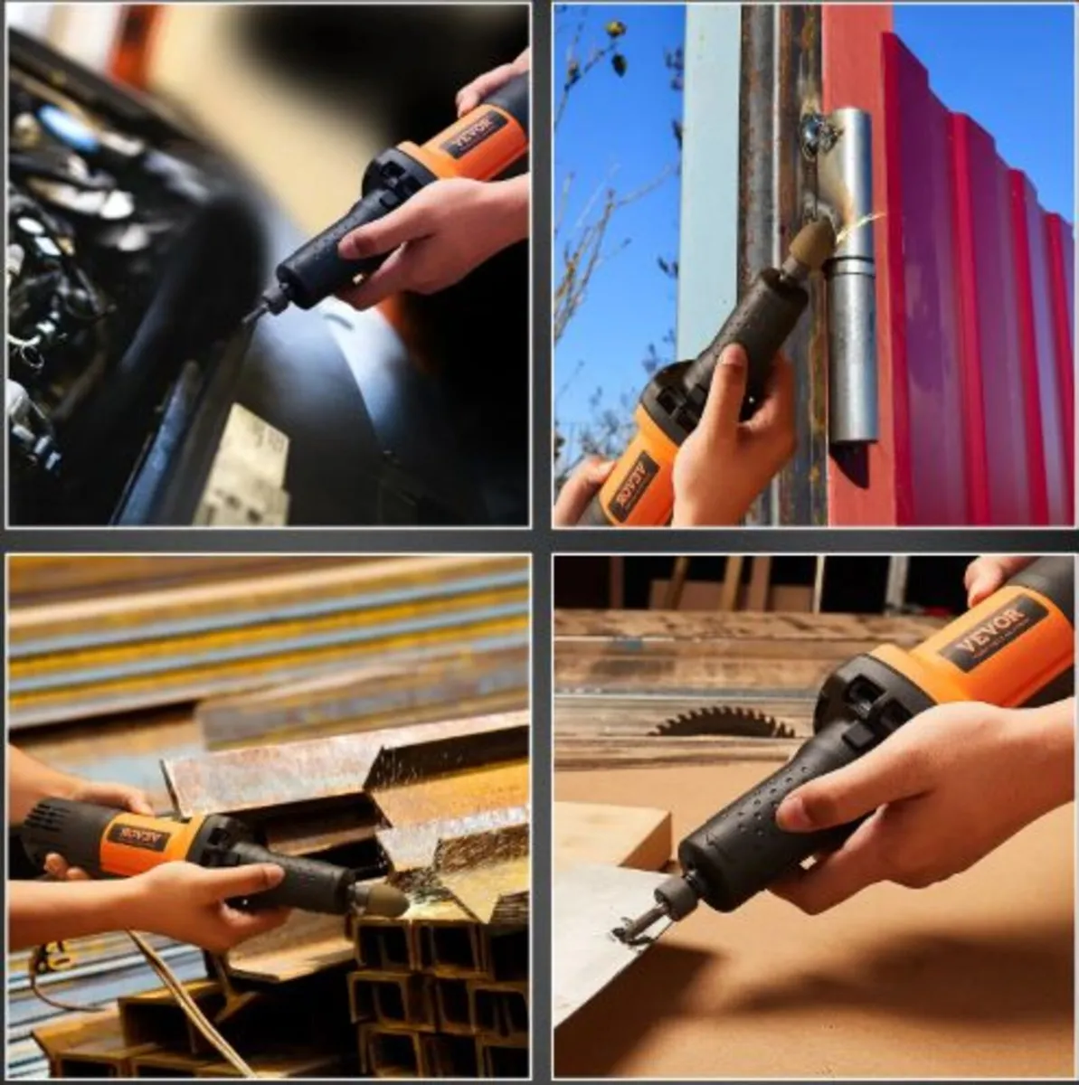 Die Grinder 6.4 mm Heavy Duty Straight Die Grinder - Image 2