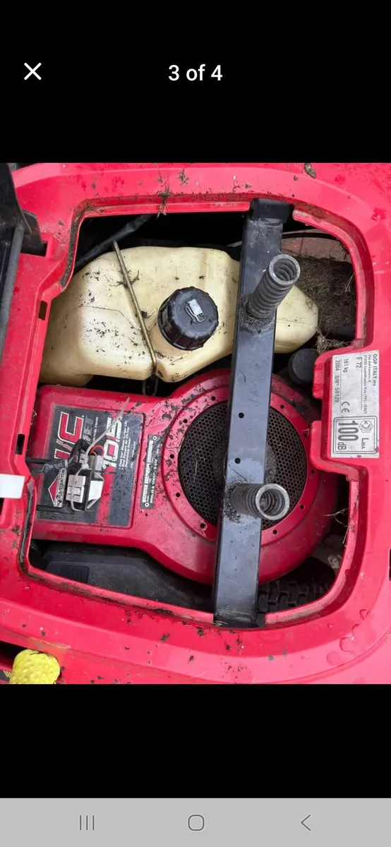 2 castlegarden lawnmowers - Image 3