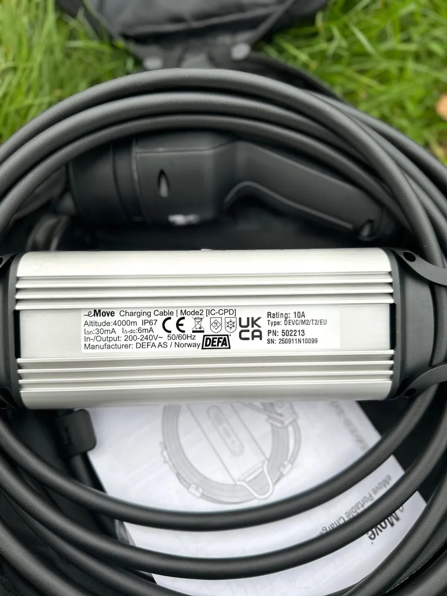 Brand New DEFA eMove Mode 2 EV Charger Type 2, 10А - Image 2