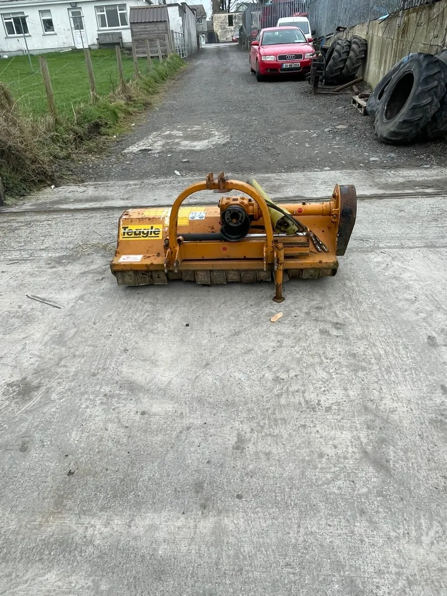 Teagle 1.4M Flail Mower with Hyd Side Shift - Image 2