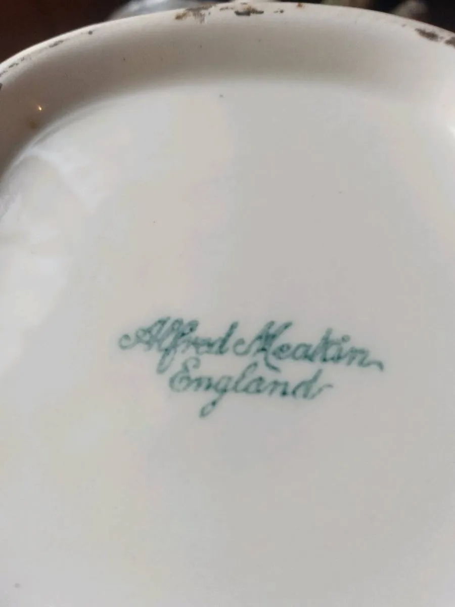 1930's Alfred Meakin Art Deco China teapot - Image 2