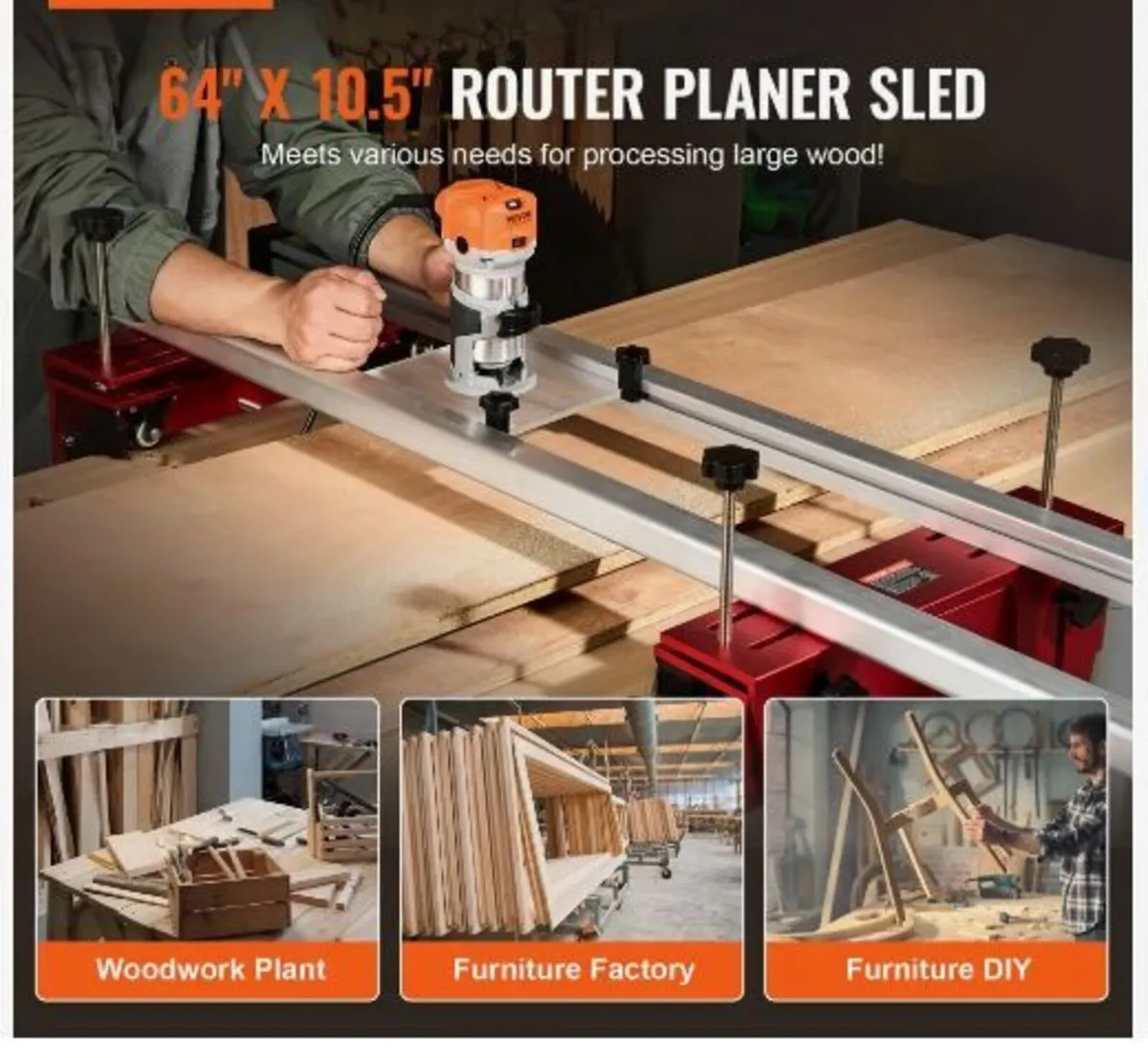 Router Sled, 64 inches/162.6 cm - Image 4
