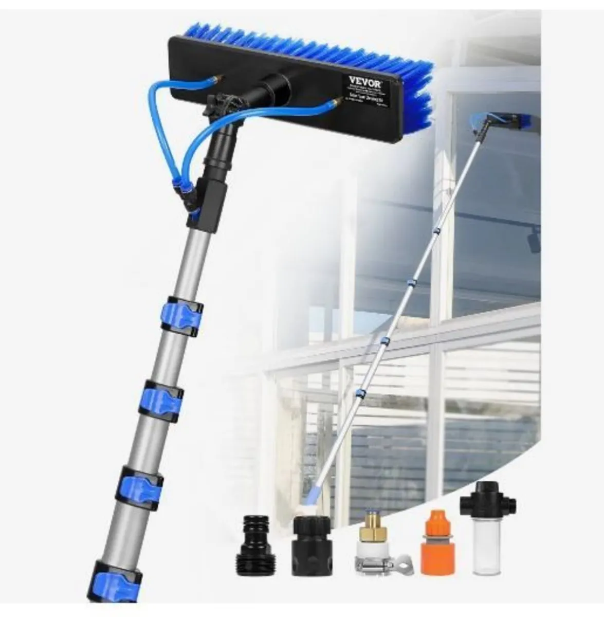 Water Fed Pole Kit, 7.3m Solar Panel Cleaning Pol - Image 3