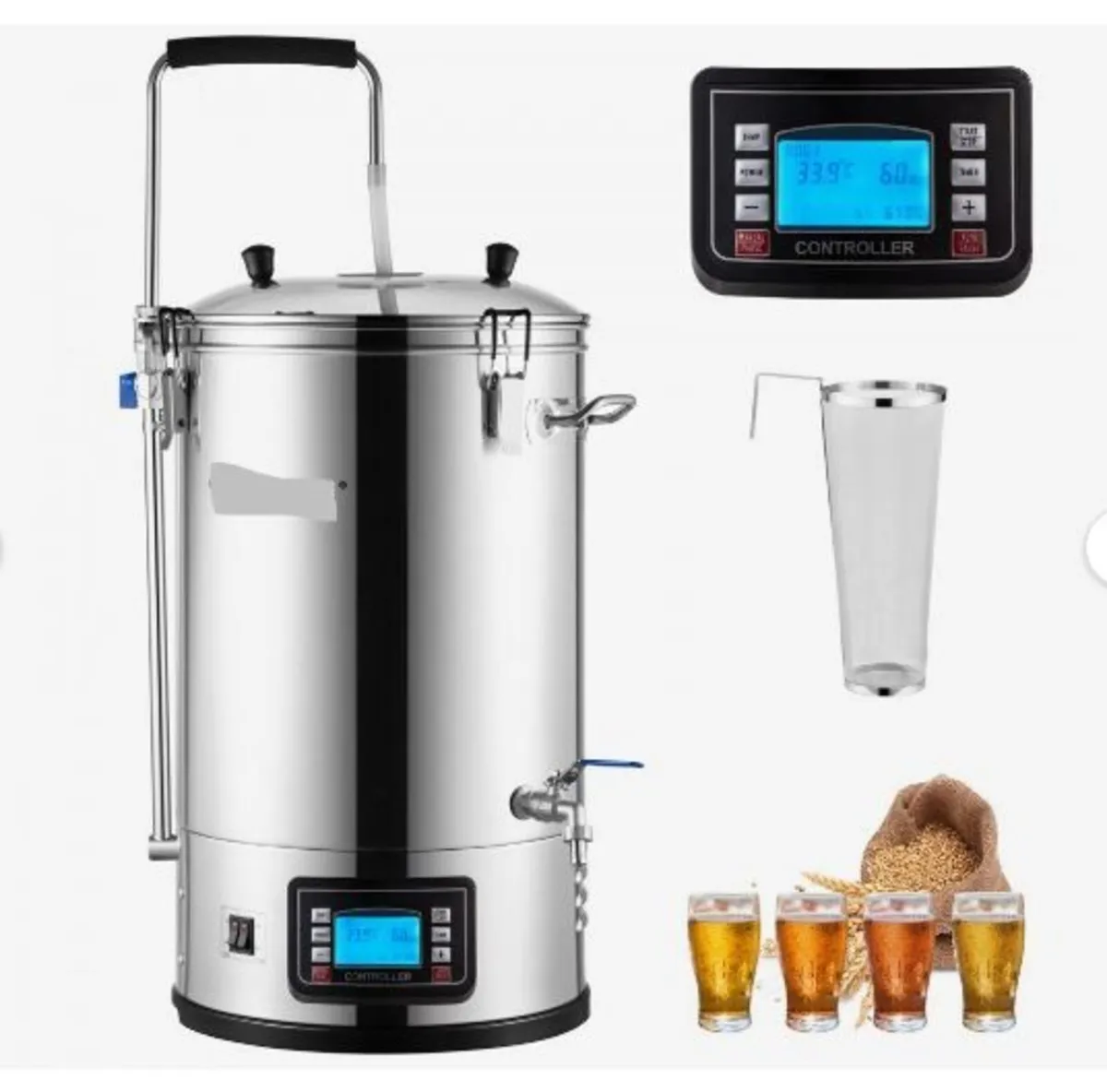Electric Brewing System, 8 Gal/30 L, All-in-One - Image 1